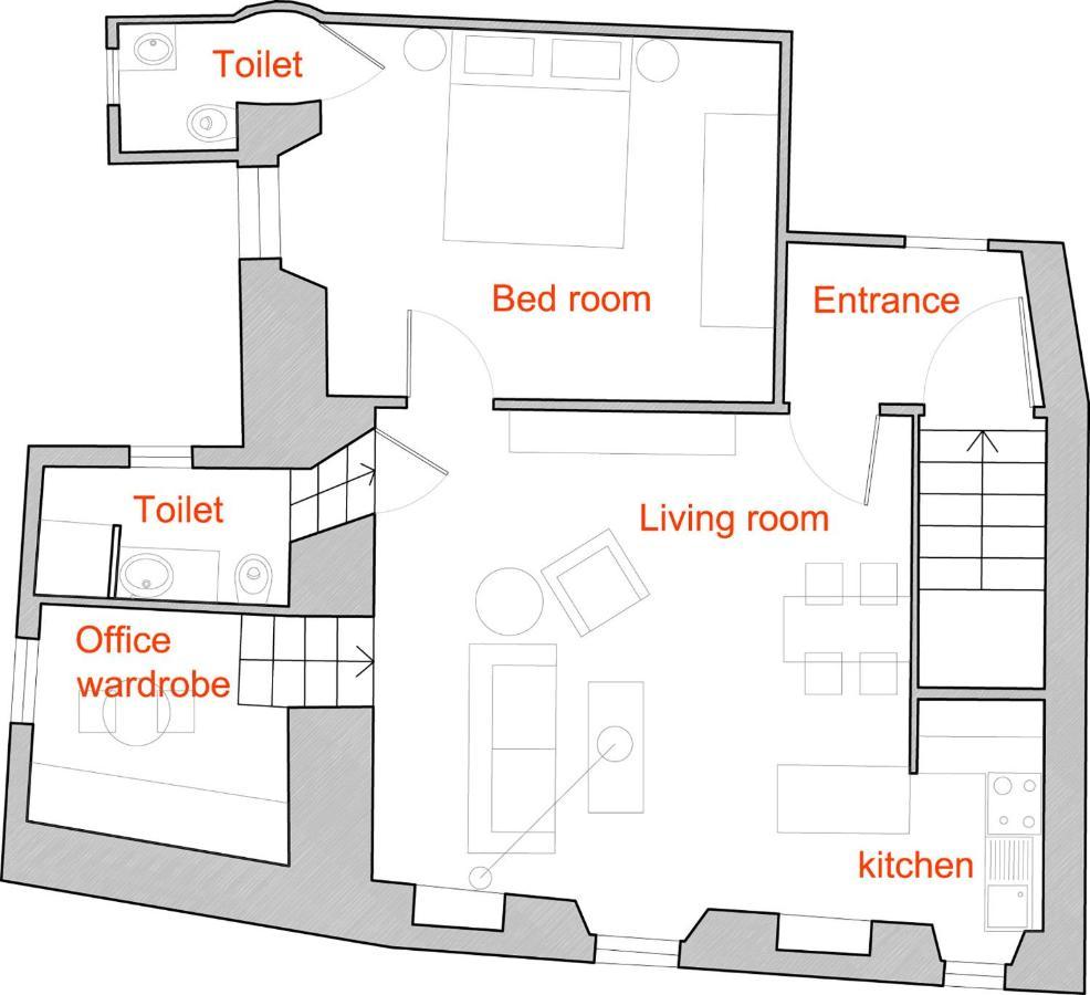 Casa Sant Angelo Apartment Sarteano Bagian luar foto